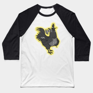 Greek Myth Chickens - Ares Baseball T-Shirt